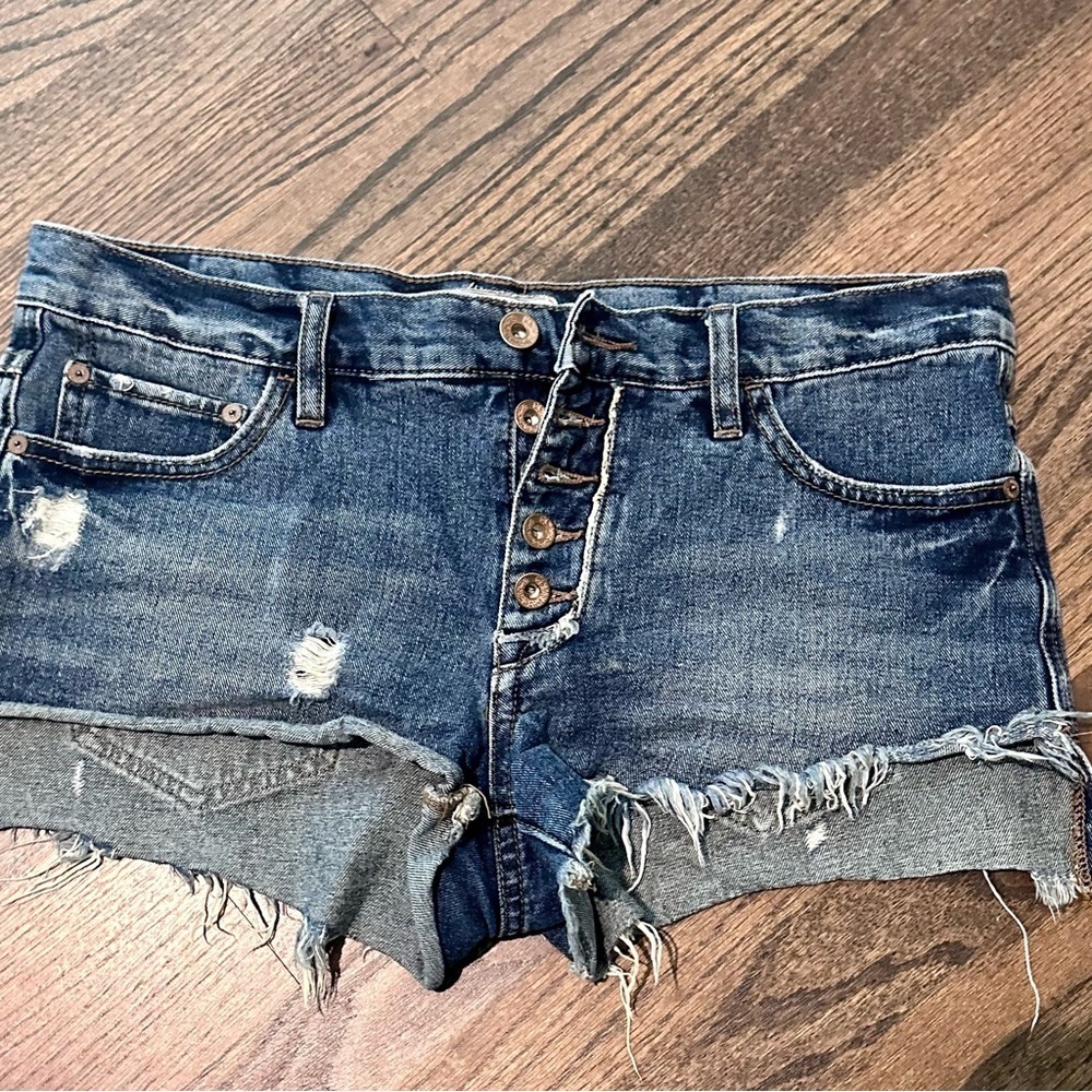 Free People Denim Shorts Size 28